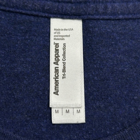 Nathaniel‎ Rateliff & The Night Sweats Band Shirt Blue Heather Medium Concert - Picture 10 of 11